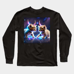 Space Cats 33 Long Sleeve T-Shirt
